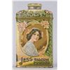 Image 1 : Jess Talcum Powder Embossed Tin