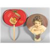 Image 1 : Lot of Two Advertising Fans