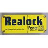 Image 1 : Realock Fence Co. Porcelain Sign