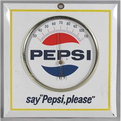 Pepsi Tin Thermometer