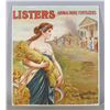 Image 1 : Listers Animal Bone Fertilizer Paper Sign