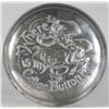Image 1 : Embossed Collar Button Tin, Devil Motif
