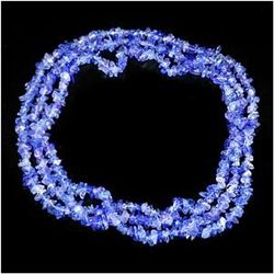 137.35ct Natural Violet Blue Tanzanite Rough Necklace (JEW-1671)
