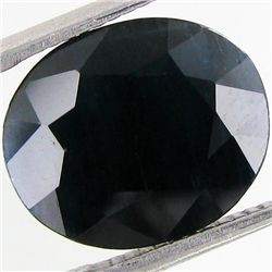 7.65ct Deep Blue Green Sapphire Oval (GEM-40886)