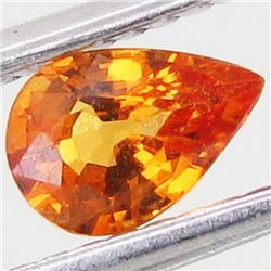 0.55ct Red Orange Sapphire (GEM-19303C)