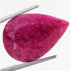 29.77ct African Ruby Pear Cut (GEM-37257)