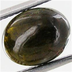 2.63ct Green Tourmaline Cabochon Oval (GEM-39555)