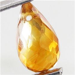 0.7ct Golden Citrine Briolette (GMR-1105D)