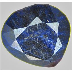 126ct Genuine Cornflower Deep Blue Sapphire (GEM-8519)