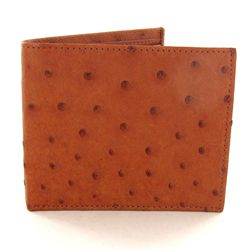 Mens Ostrich Hide Skin Wallet (ACT-300)