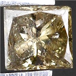 0.28ct Square Cut Unheated Champagne Diamond (GEM-4441)