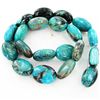 Image 1 : 250twc Turquoise Lg. Bead Strand 15" (JEW-3004)