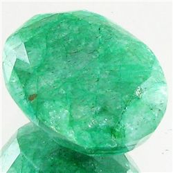 30.79ct Excellent Oval Cut S. American Emerald (GEM-21685)