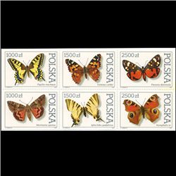 1991 Poland Block of 6 Different Mint (STM-0639)