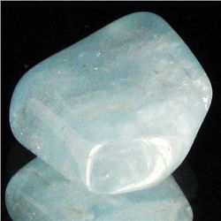 15.6ct Strong Blue Freeform Aquamarine Cabochon (GEM-33701)