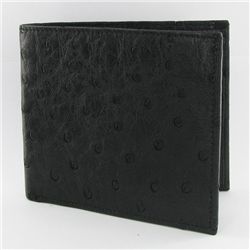 Mens Ostrich Hide Skin Wallet (ACT-256)