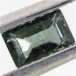 0.35ct Blue Green Tourmaline Baugette (GEM-40794)