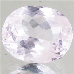 3.8ct Blush Pink Kunzite Oval (GEM-42929)