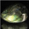 Image 1 : 19.84ct RARE Translucent Labradorite Cabochon  (GEM-39249)