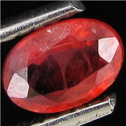 0.7ct Clean Padparadsha Sapphire Oval (GEM-7189K)