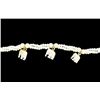 Image 2 : Ivory Carved Elephant Bracelet w/ Gold Vermeil (JEW-2404)