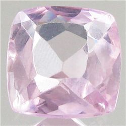 6.9ct Strong Pink Kunzite Cushion (GEM-43369)