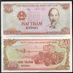 1987 Vietnam 200 Dong Crisp Uncirculated Variety (CUR-06264)