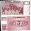 Image 1 : 1991 Slovenia 5 T Crisp Unc Note (CUR-06346)