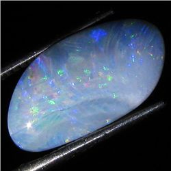 4.81ct Australian Black Opal Doublet Full Fire (GEM-35923)