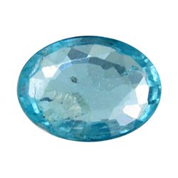 0.74ct Blue Green Rare Neon Natural Apatite  (GEM-12020)