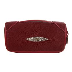 Stingray Hide Clutch Purse Wallet (ACT-327)