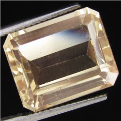 10.50ct Clear Champagne Oregon Sunstone Octagon (GEM-30989)