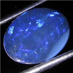 1.12ct Australian Black Opal Doublet Full Fire (GEM-35807)