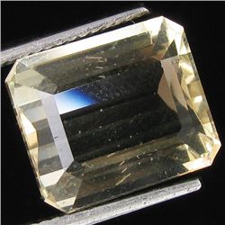 5.70ct Clear Champagne Oregon Sunstone Octagon (GEM-31078)