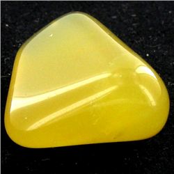 23.75ct Yellow Opal Freeform Cabochon (GEM-34396)