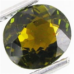 1.88ct Oval Cut Green Color Tourmaline Mozambique (GEM-29792)