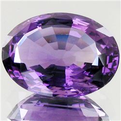 14.9ct Master Cut Uruguay Purple Amethyst Oval (GEM-43491)