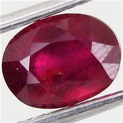 2.1ct Top Mozambique Pink Red Ruby (GEM-8463A)