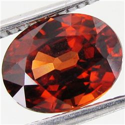 3.87ct Full Fire Orange Zircon (GEM-35061)