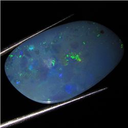 12.8ct Australian Black Opal Doublet Full Fire (GEM-36503)