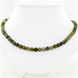 150ct Natural Labradorite Beads Silver Clasp  (JEW-3809)