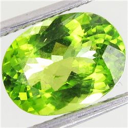 3.05ct Clean Green Peridot Oval  (GEM-42758)