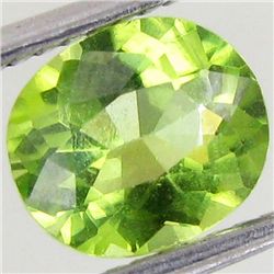 1.25ct Clean Green Peridot Oval (GEM-43445)