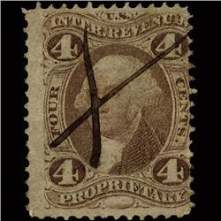 1860s US Revenue Stamp 10c 3 Different (STM-1537)