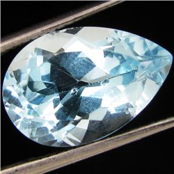 7.3ct Clean Blue Topaz Pear (GEM-39561)