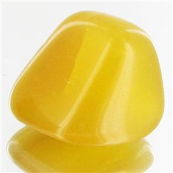 23.35ct Yellow Opal Freeform Cabochon (GEM-34172)