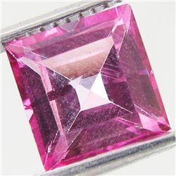3.13ct Mystic Pure Pink Topaz Square (GEM-28640B)