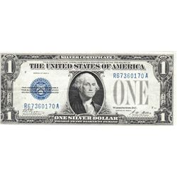 $1 FUNNY BACK 1928 SILVER CERTIFICATE