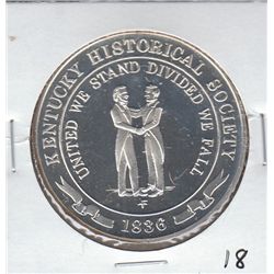 PROOF SILVER ROUND KENTUCKY