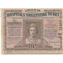IRISH SWEEPSTAKE TICKET UNC 1938